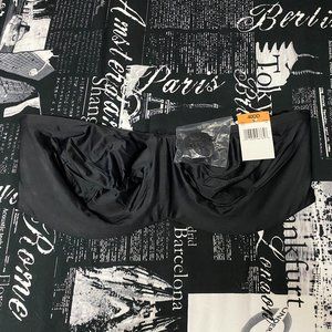 Lilyette Strapless Minimizer Bra - Black 40DD